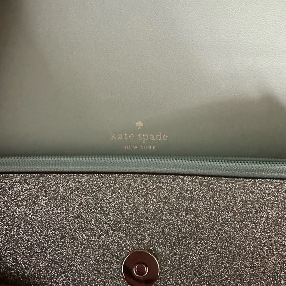 Kate Spade Green Glitter Wristlet - Picture 7 of 9